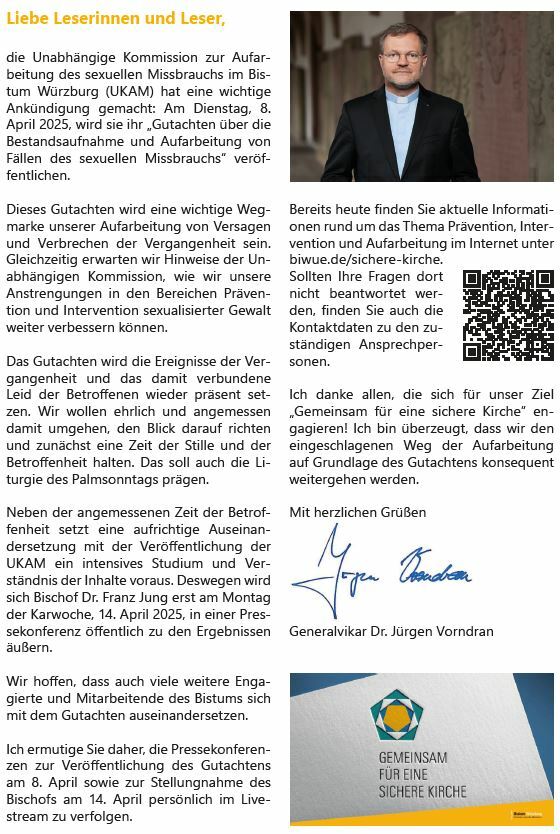 Generalvikar zur Aufarbeitung